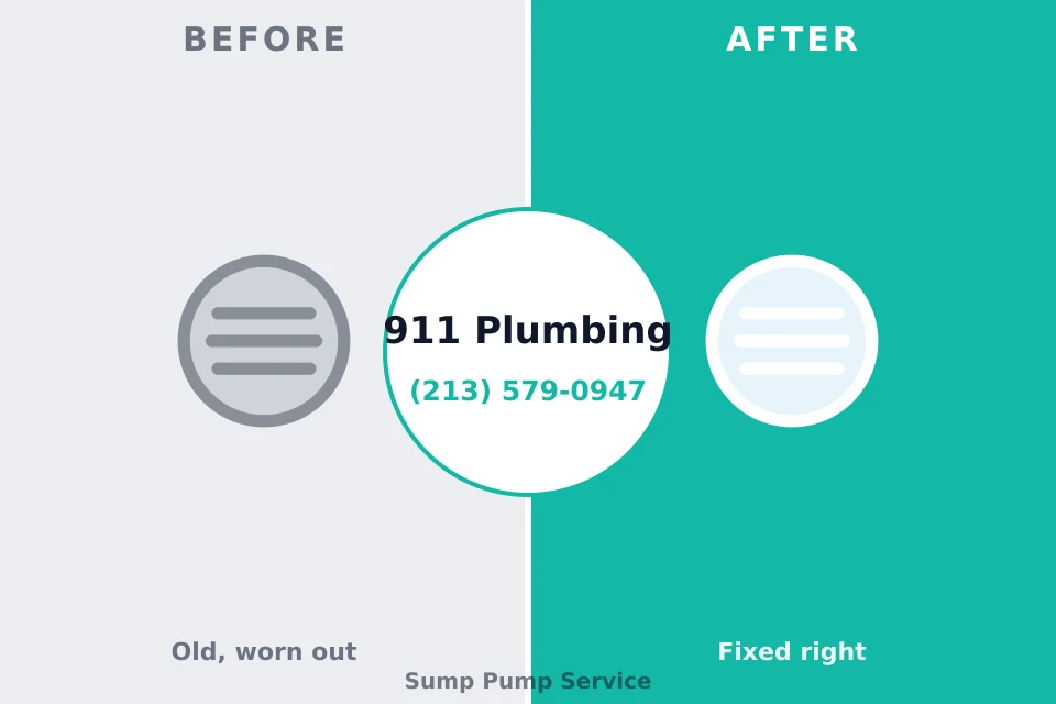 Before and after: plumbing repair Inver Grove Heights, MN